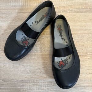 Vivobarefoot Black Leather Mary Jane Flats Shoes Women’s Sz 8.5